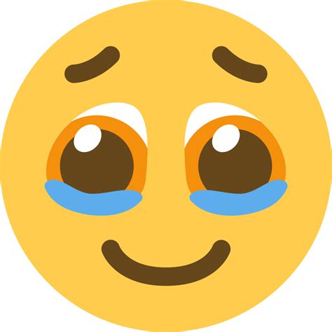 A yellow face with tears welling up at read more Emoji faceholdingbacktears, faceholdingbacktears . . Holding back tears emoji